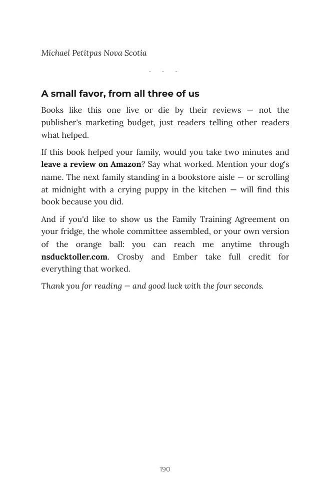 Family jobs page — age-fair training tasks