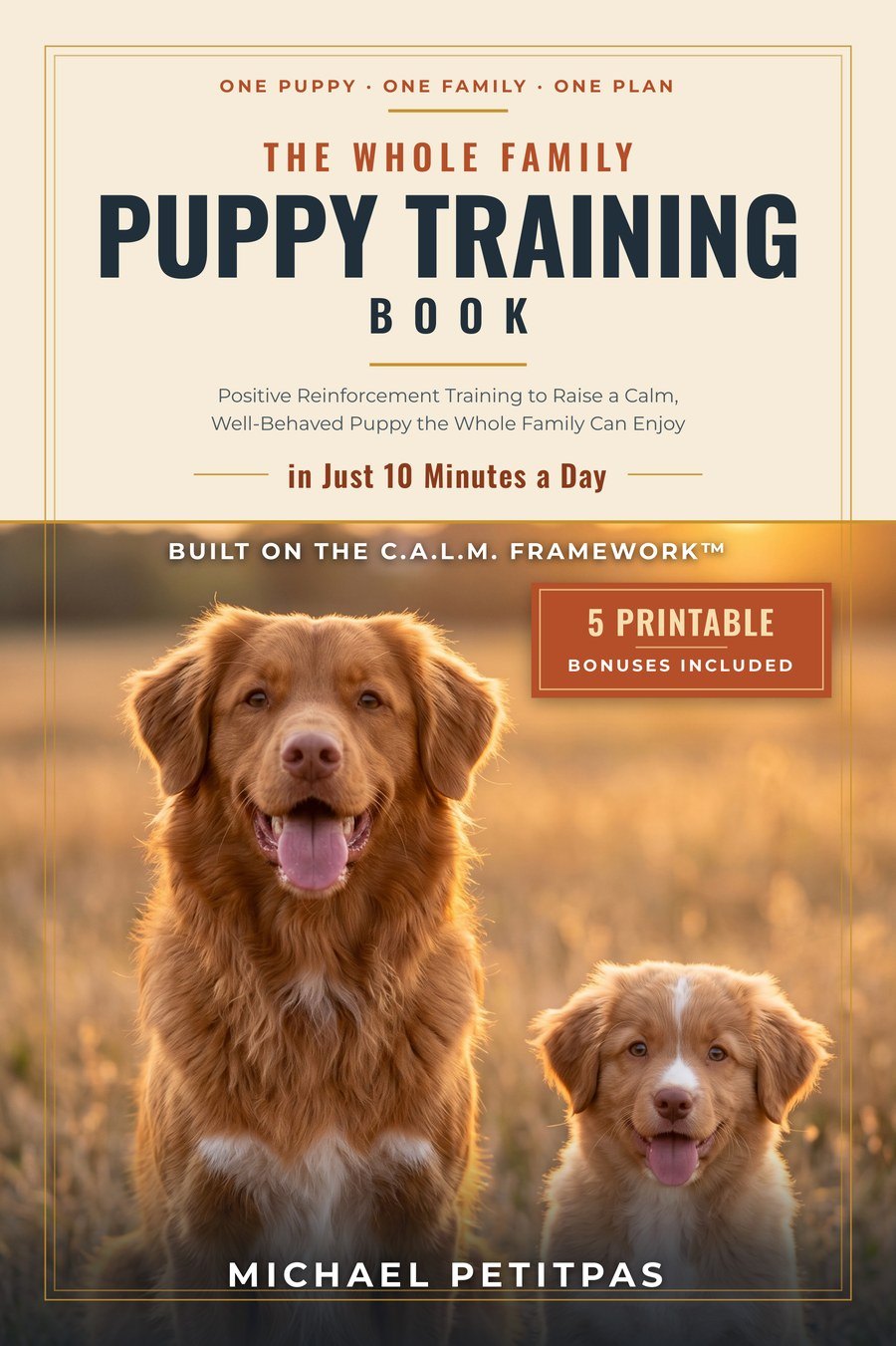 The Whole Family Puppy Training Book cover