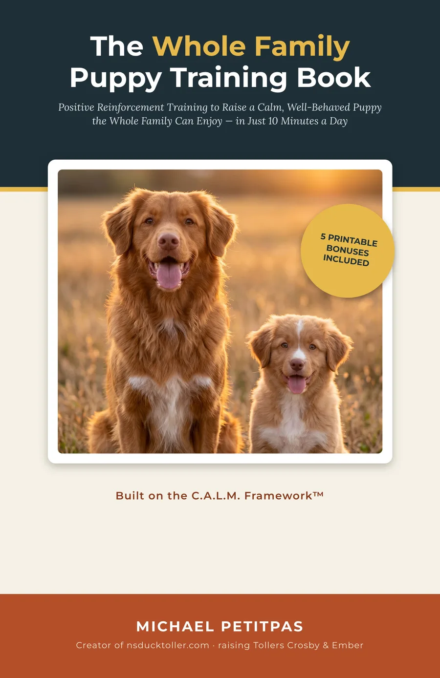 The Whole Family Puppy Training Book cover