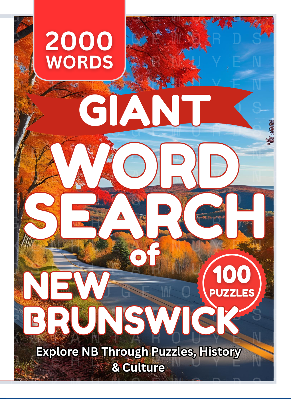 Giant Word Search of New Brunswick book cover